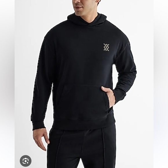 NWT Men’s Express X Logo Graphic Hoodie - Medium - Picture 1 of 6